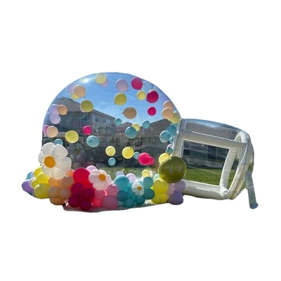 Venta caliente Acampada al aire libre Fiesta de bodas Transparente PVC inflada tienda de burbujas para niños