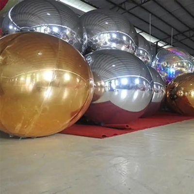 Decoración para el hogar 100CM Laser Plata PVC Material colgante de bolas cristalinas de discoteca de Navidad