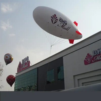 Nueva llegada Personalizar chino de varios colores de PVC Publicidad globo gigante Inflables dirigible OVNI
