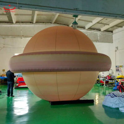 Balón volante de helio inflable de PVC sellado por aire con logotipo para publicidad