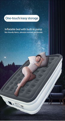 Sofá de cama inflables de PVC plegable de alta calidad con bomba de aire