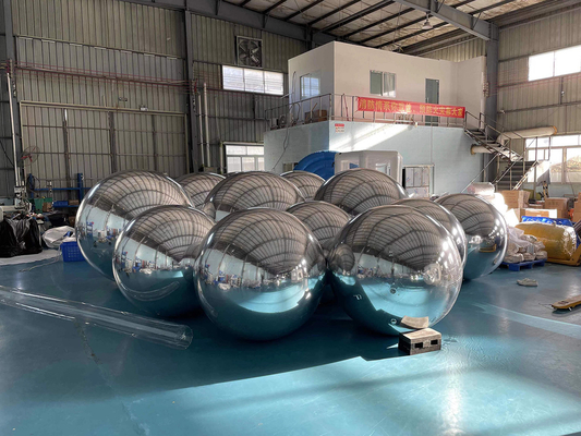 PVC 1 m 1,5 m 2 m espejo publicitario globo espejo para niños jugar juegos Utilizado para turismo, comercio, industrias culturales