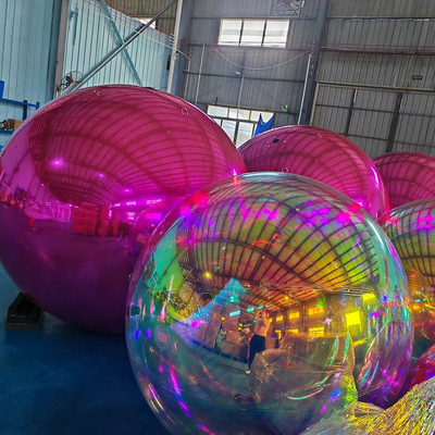 Decoración reflectante Trendsetter Globo Brillante Bola de espejo inflable para lugares con estilo