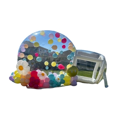 3m con bomba de aire de ventilador niños juegan casa de burbujas transparente globo de nieve inflable