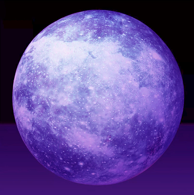 Advertencia gigante modelo de luna inflable con luz led gran globo lunar inflable para la decoración