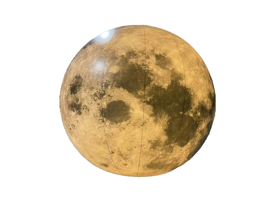 Precio de fábrica Publicidad Inflables PVC Gran inflables Luna bola inflables Luna gigante con Led