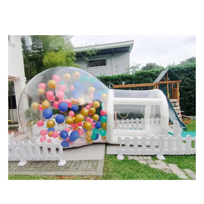 Tenda de burbujas de cúpula transparente globos inflables Casa de niños globos de fiesta Casa de diversión gigante iglú cristal transparente inflable