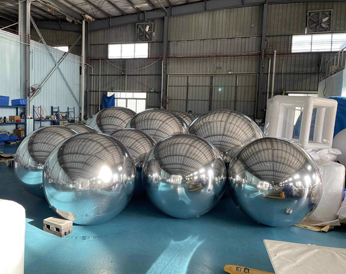 Balón reflector inflables de PVC / Balón espejo esfera inflables / Esfera espejo de Navidad inflables
