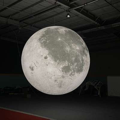 Luna inflable 4x4m decoraciones inflables planeta inflable sistema solar nueve planetas
