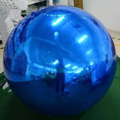 Venta caliente Tamaño personalizado Colores metálicos Decorativos Espejo Bola Gran Brillante Gigante Globos inflables