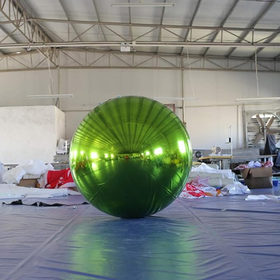 Venta caliente Tamaño personalizado Colores metálicos Decorativos Espejo Bola Gran Brillante Gigante Globos inflables