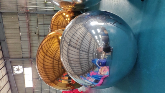 Venta caliente Tamaño personalizado Colores metálicos Decorativos Espejo Bola Gran Brillante Gigante Globos inflables
