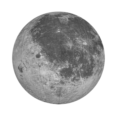 Decoración Publicidad Modelo de luna inflable Gran globo lunar inflable con luz led