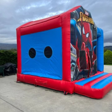 Venta caliente al aire libre Gran portero de bodas blanco inflable castillo de salto porteros personalizados castillos de salto deslizamiento combo casa de salto