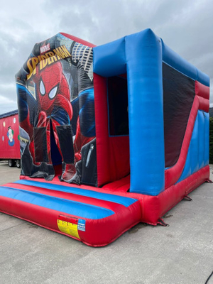 Venta caliente al aire libre Gran portero de bodas blanco inflable castillo de salto porteros personalizados castillos de salto deslizamiento combo casa de salto