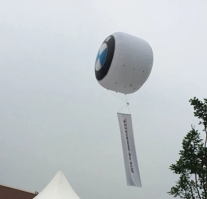 Cartón de publicidad al aire libre Logotipo personalizado Tamaño grandes globos inflables de helio