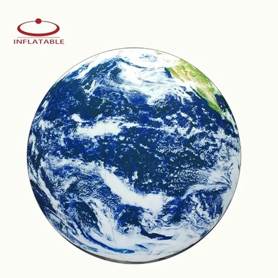 Decoración Publicidad gigante Modelo de luna inflable Gran globo lunar inflable con luz led