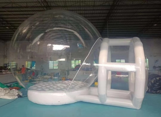 Acampada al aire libre Fiesta de bodas Casa de globos inflables transparentes