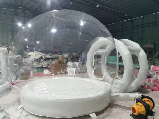 Acampada al aire libre Fiesta de bodas Casa de globos inflables transparentes