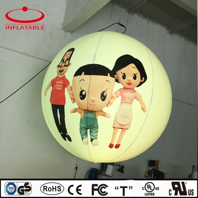 Decoraciones inflables de luna inflables globo inflable con iluminación LED en el interior globo de fiesta para decoraciones de conciertos