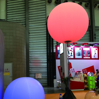Decoraciones inflables de luna inflables globo inflable con iluminación LED en el interior globo de fiesta para decoraciones de conciertos