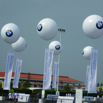 Publicidad globo celeste de helio PVC gran personalización hinchable