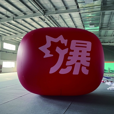 Balones publicitarios de helio de lonas PVC con iluminación LED