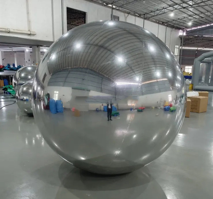 ODM Gran globo publicitario exterior flotante gigante de plata