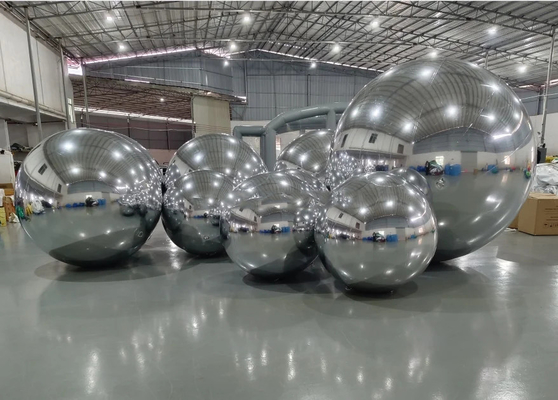 ODM Gran globo publicitario exterior flotante gigante de plata