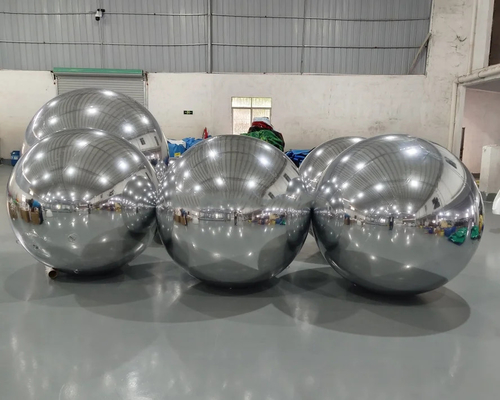 ODM Gran globo publicitario exterior flotante gigante de plata
