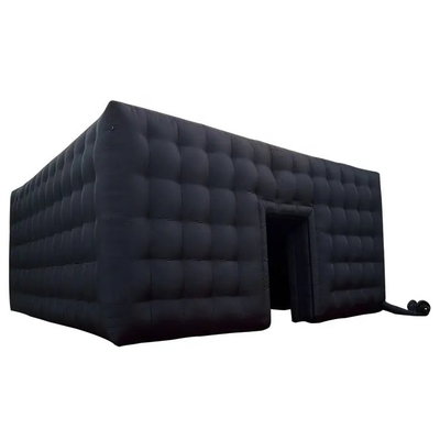 Luz LED globos de publicidad inflables carpa de cubo de aire inflable para alquiler