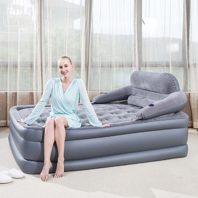 Sofá inflable soplado cama tumbona PVC plegable personalizado para la fiesta