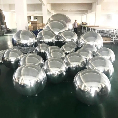 Doble capa de PVC Gran Espejo de Pelota Decorativa Exterior Inflable