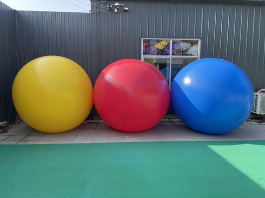 Balones publicitarios inflables con logotipo personalizado Tamaño 2m Balón publicitario de PVC