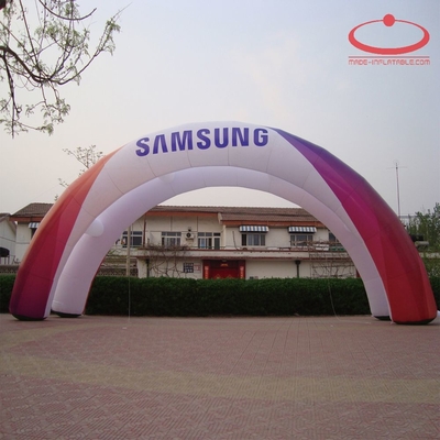 Arco de entrada inflables para eventos de tamaño 6*3m