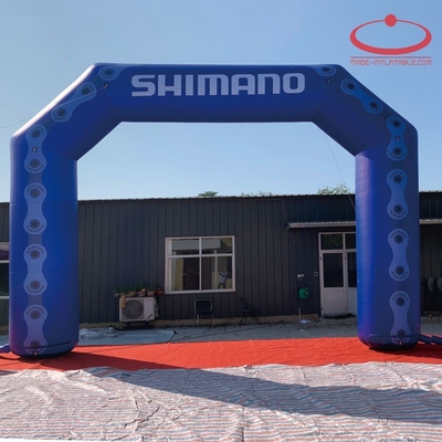 Arco de entrada inflables para eventos de tamaño 6*3m