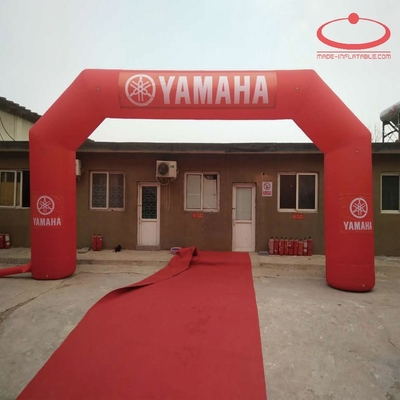 Arco de entrada inflables para eventos de tamaño 6*3m