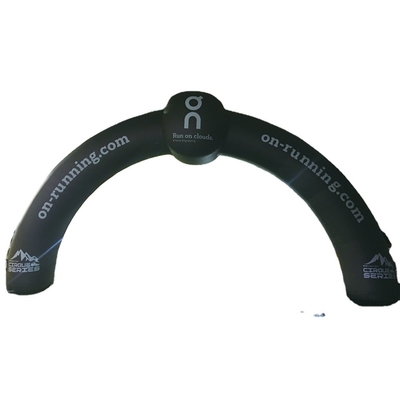 Promoción Impresión UV Logotipo Impreso Oxford Custom Arco Inflable Gigante Arcos Inflables con luz LED