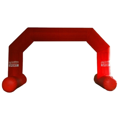 Promoción Impresión UV Logotipo Impreso Oxford Custom Arco Inflable Gigante Arcos Inflables con luz LED