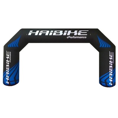 Gran Calidad Deportes al aire libre línea de inicio Impreso Oxford Publicidad Arco inflable