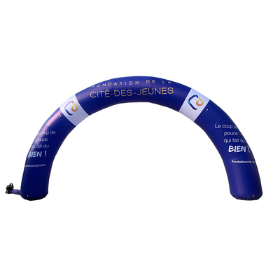 Oxford gigante de la publicidad al aire libre Oxford arco inflable con soporte para decoraciones inflables