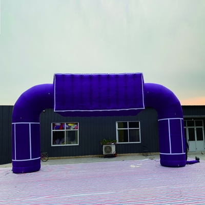 Publicidad al aire libre Gran arco inflable para actividades de promoción de la marca