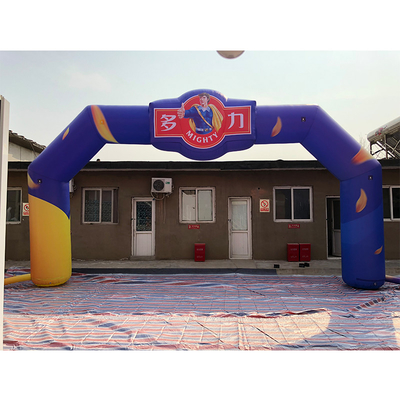 Precio bajo Arco inflable personalizado Inodoro para exteriores duradero personalizado Publicidad Arco inflable enorme