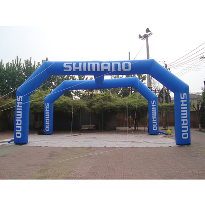 Al por mayor personalización Arco inflable publicidad al aire libre Arco inflable enorme para actividades promocionales de marca
