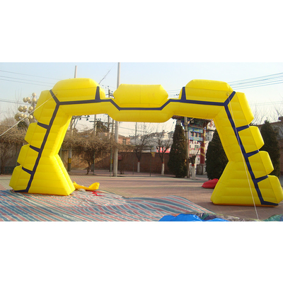 Al por mayor personalización Arco inflable publicidad al aire libre Arco inflable enorme para actividades promocionales de marca