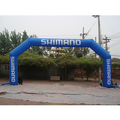 Al por mayor personalización Arco inflable publicidad al aire libre Arco inflable enorme para actividades promocionales de marca