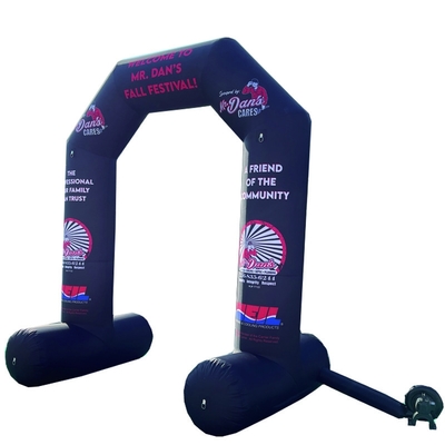 Puerta de arco inflable personalizada Puerta de arco inflable de inicio y final Publicidad Puerta de arco inflable deportiva en venta