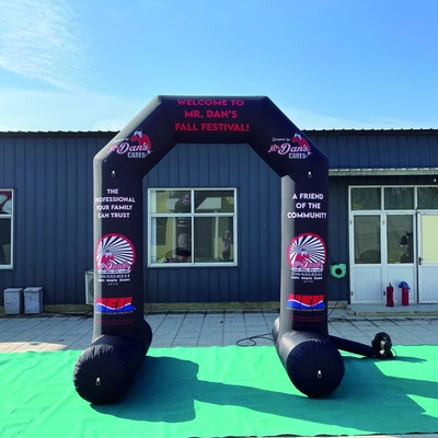 Puerta de arco inflable personalizada Puerta de arco inflable de inicio y final Publicidad Puerta de arco inflable deportiva en venta