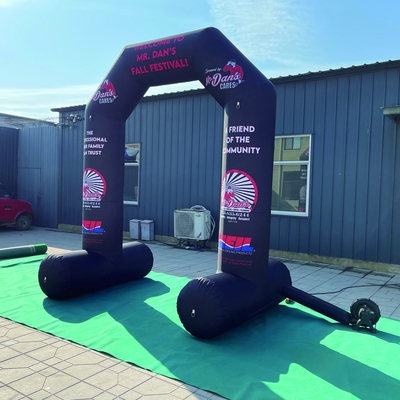 Puerta de arco inflable personalizada Puerta de arco inflable de inicio y final Publicidad Puerta de arco inflable deportiva en venta