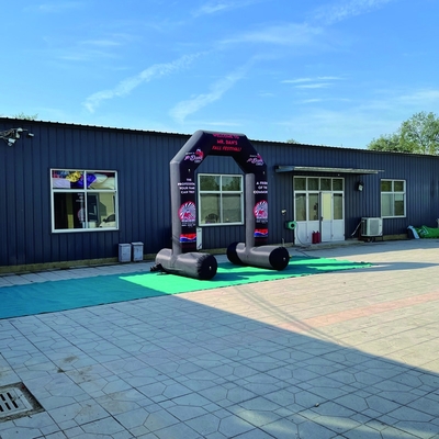Puerta de arco inflable personalizada Puerta de arco inflable de inicio y final Publicidad Puerta de arco inflable deportiva en venta